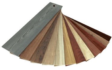 Photograph of laminated panels